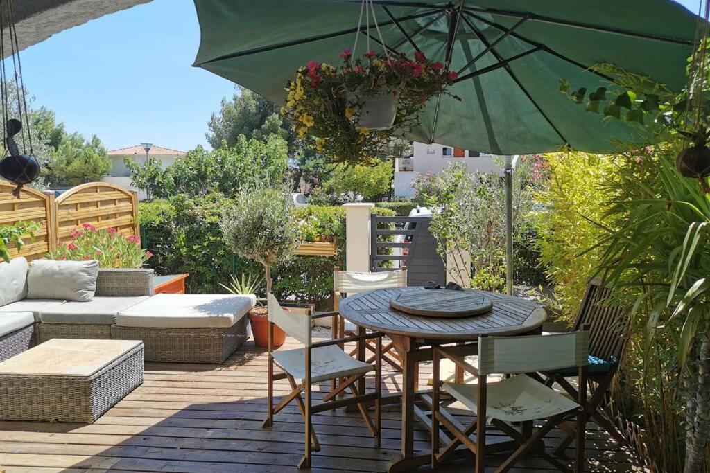 La Terrasse Ensoleillee De Sausset - Cote Bleue Apartment Exterior photo